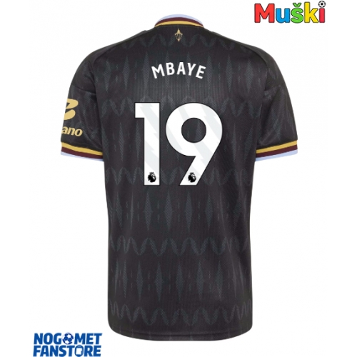 Aston Villa Ibrahim Mbaye #19 Gostujuci Dres 2026-27 Kratak Rukav